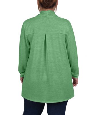 Plus Size Long Sleeve Cardigan Sweater