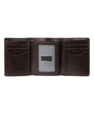 Men's RFID Two Tone Arcadia Leather Trifold Wallet