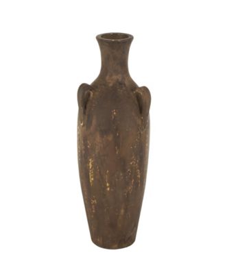 Ceramic 24.4" Farmhouse Vase with Handles