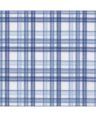 Men's Newport Poplin Plaid, Blue
