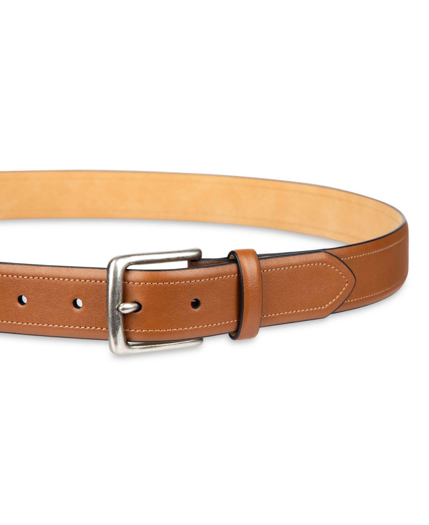 Мужской ремень Club Room 32MM Contrast Casual Belt — фото 3