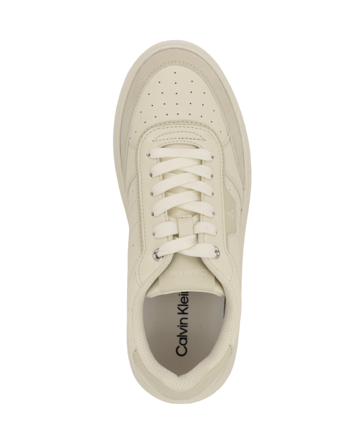 Calvin Klein Women's Domeni Lace-up Sneakers In Neutral