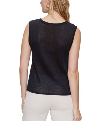 Women's Soft V-Neck Sleeveless Top