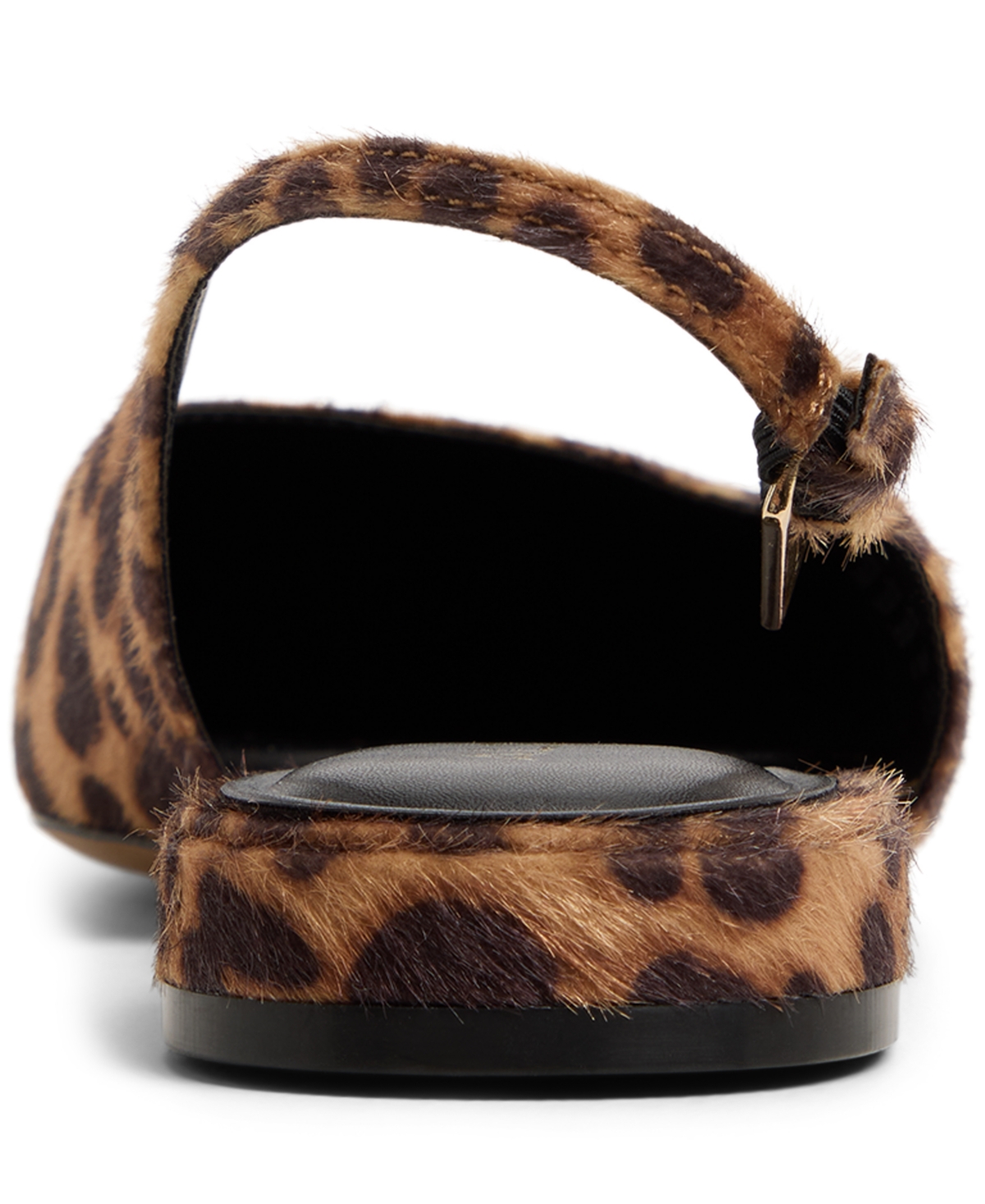 Aldo Kristell Pointed Toe Slingback Flat In Animal Print