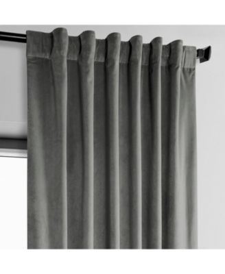Heritage Plush Velvet Room Darkening Curtain