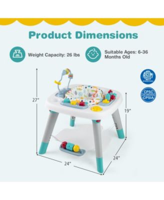 Toddler 6-in-1 Activity Center Jumper Table