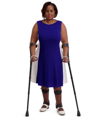 Women's Seamed Sleeveless Dress