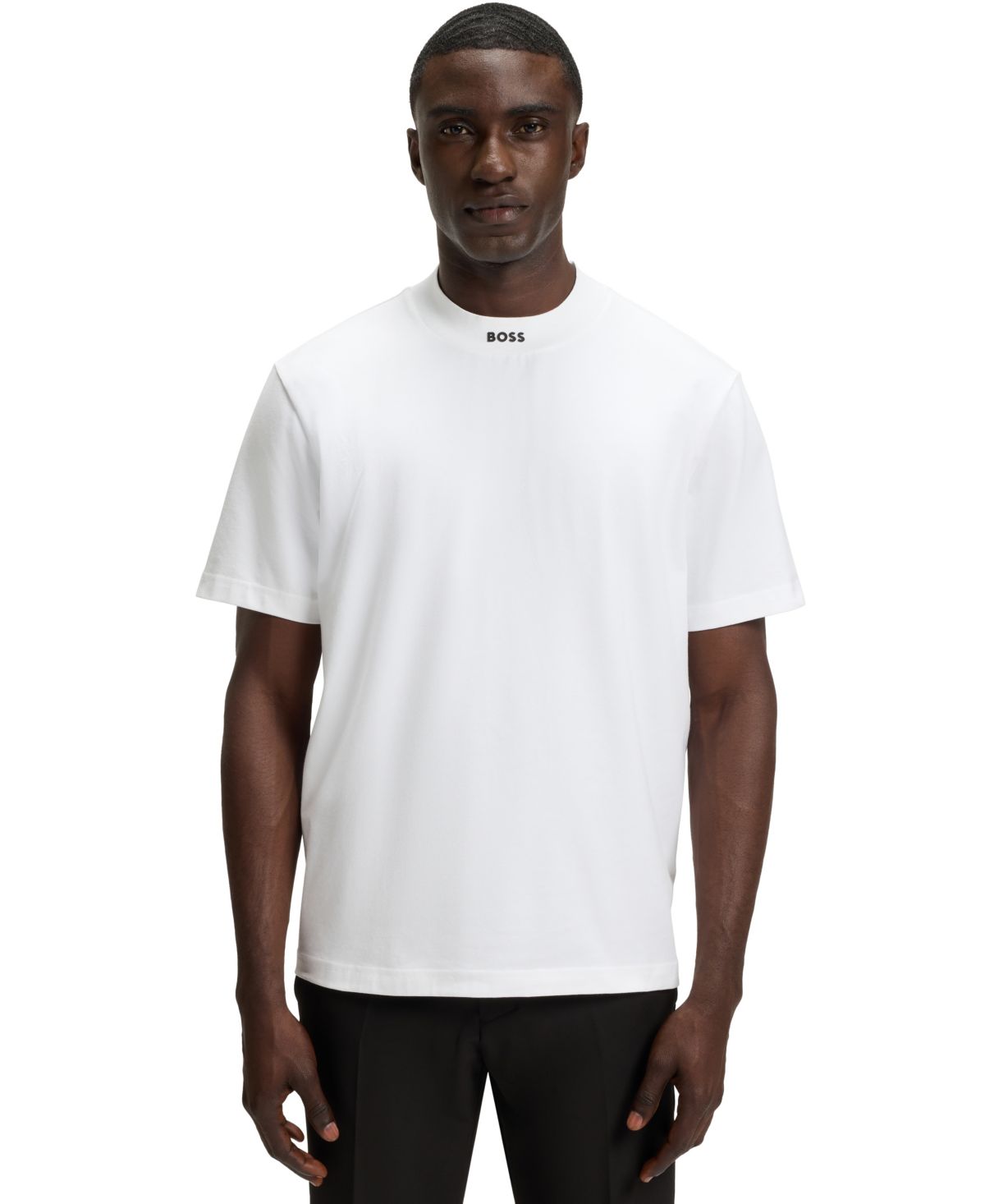 Мужская футболка свободного кроя из стрейч-хлопка