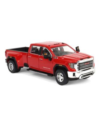 1/64 2022 GMC Sierra 3500HD Pro Dually, Cayenne Red Diecast Exclusive