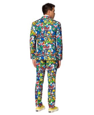 Men's Super Mario Licensed Suit