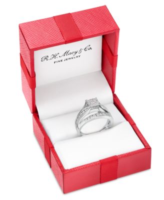 Diamond Bridal Channel Set (1 ct. t.w.) in 14k White, Yellow or Rose Gold