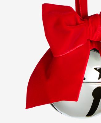 Christmas Cheer Bow-Trim Bell Ornament, Macy's Exclusive