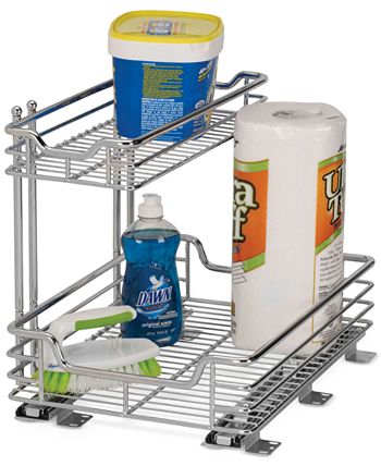 Glidez 2-Tier Sliding Under-Sink Organizer