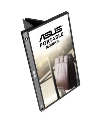 ZenScreen Go MB16AHP 15.6" Full HD IPS LCD Monitor with Built-In Speakers, 1920x1080, USB Type-C, Micro HDMI