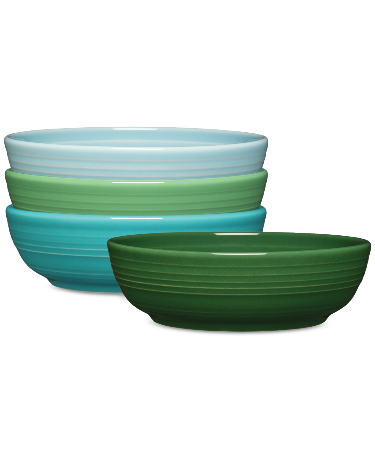 Aegean Coupe 6.75" Salad Bowls, Set of 4 - Aegean
