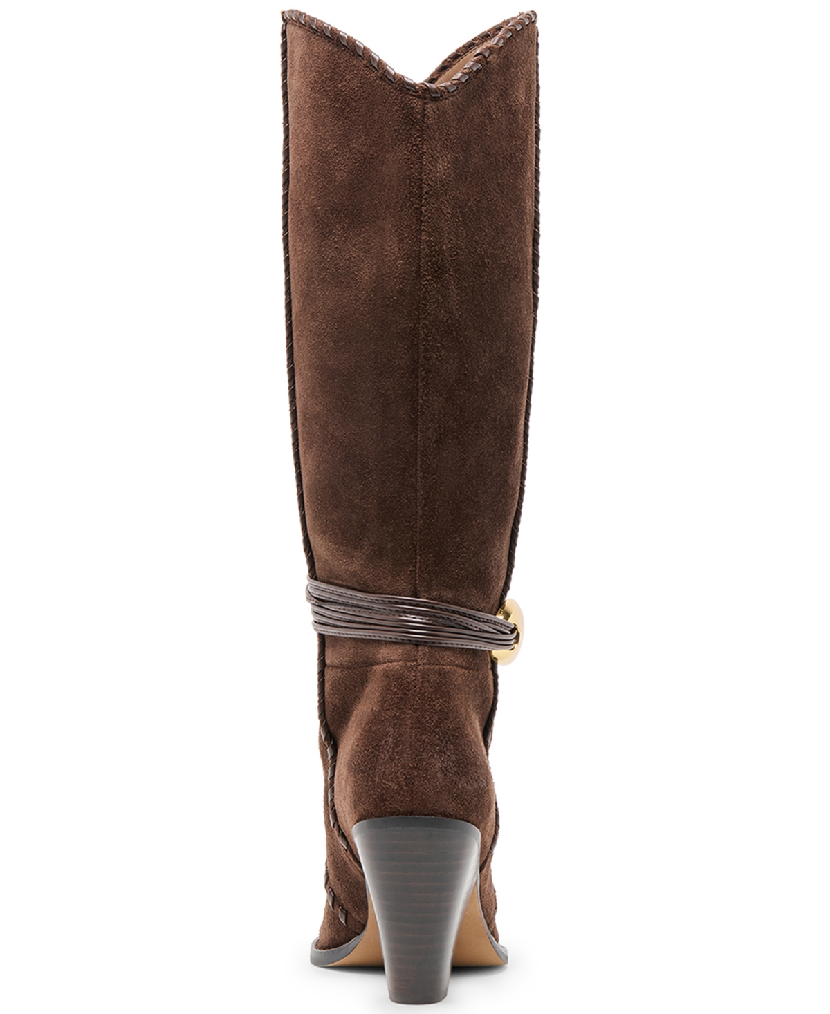 Dolce Vita Women's Jody Whipstitch Tall Heeled Western Boots