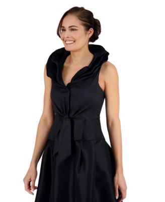 Women's Triple-Collar Sleeveless Top