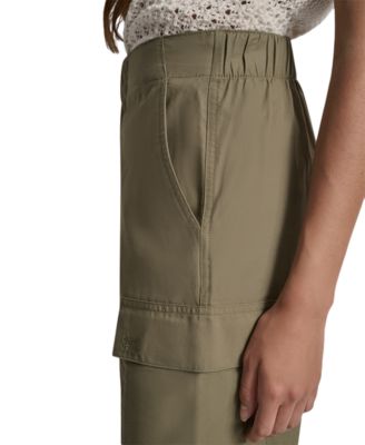 Women's High Rise Straight Leg Cargo Pants