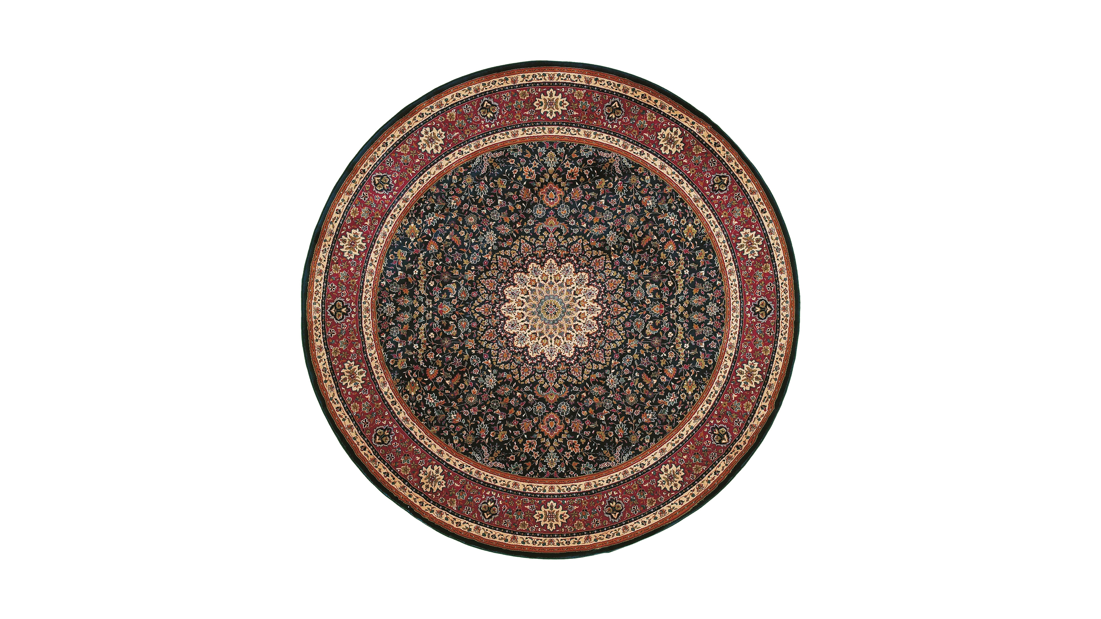 Oriental Weavers, Ariana Ardebil 9B 8' Round Area Rug