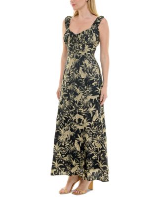 Women's Sleeveless Fit & Flare Dress