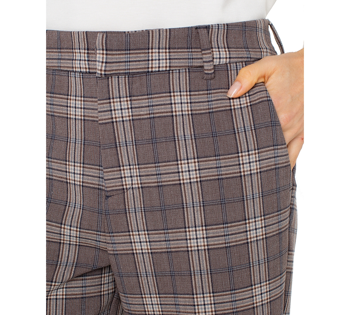 Liverpool Los Angeles Women's High-rise Kelsey Pants In Gray