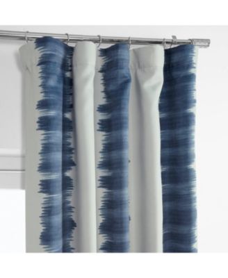 Flambe Striped Room Darkening Curtain