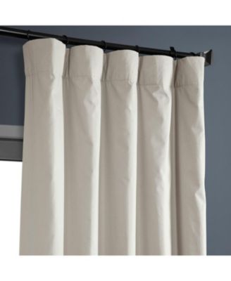 Solid Cotton Hotel Blackout Curtain