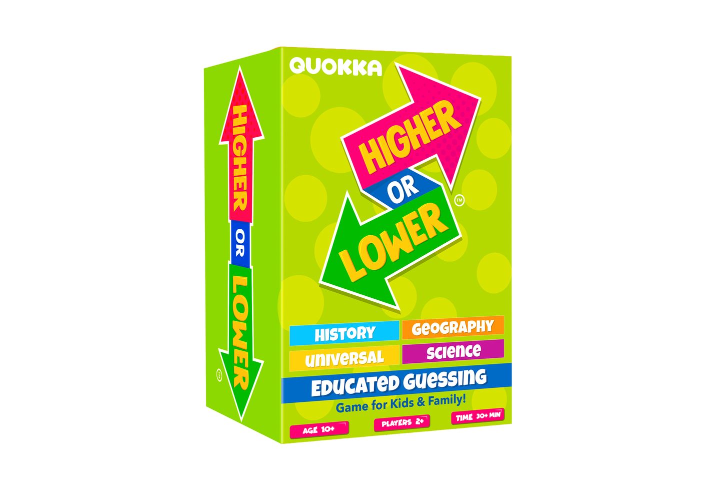 Детская карточная игра Quokka Card Game 500+ Question Cards for 2+ Players, Ages 8+, цвет: 4 Set — фото 1