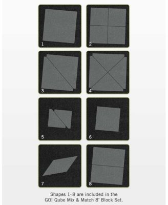 GO! Qube Mix & Match 8" Block