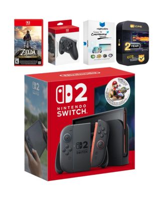 Nintendo Switch 2 + Mario Kart World Bundle with Zelda