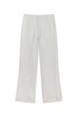Women's Embroidered Bootcut Pants