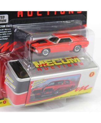 1/64 1970 Mercury Cougar Eliminator Orange Mecum Tin JLCT015-A1