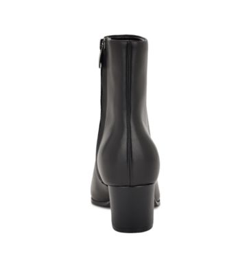 Women's Savie Leather Block Heel Booties