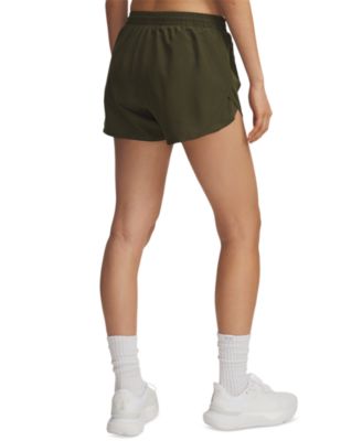 Women's Fly By Mesh-Panel Running Shorts