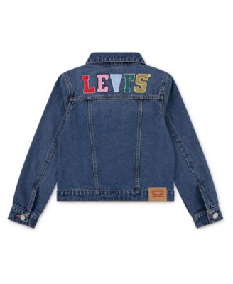 Big Girls Patched Trucker Jacket