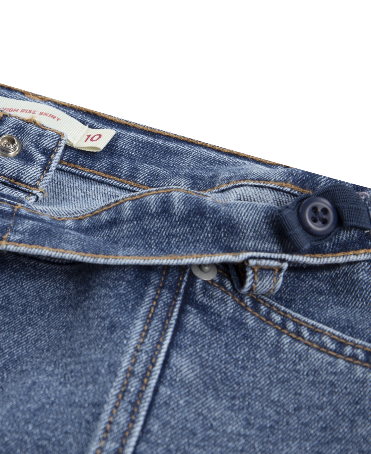 Levi's Big Girls Buttoned Denim Skirt