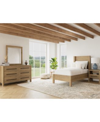 Davie 3-Pc. Twin Set (Panel Bed, Dresser & 1-Drawer Nightstand)