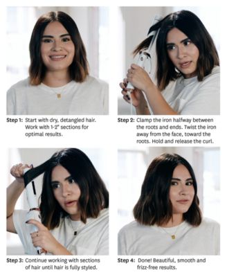  Curl ID 1.25" Smart Curling Iron with Interactive Touch Interface