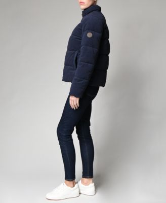 Women's Cord Puffer Jacket