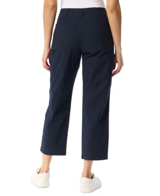 Women's High Rise Cropped Cargo Pants