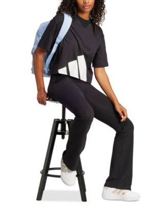 Women's Cotton Logo Boxy Short-Sleeve T-Shirt 