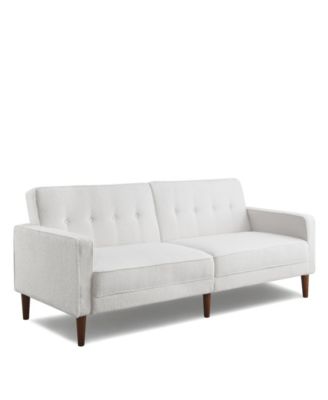 80" Faux Fur Camden Convertible Sofa Bed, Created for Macy's