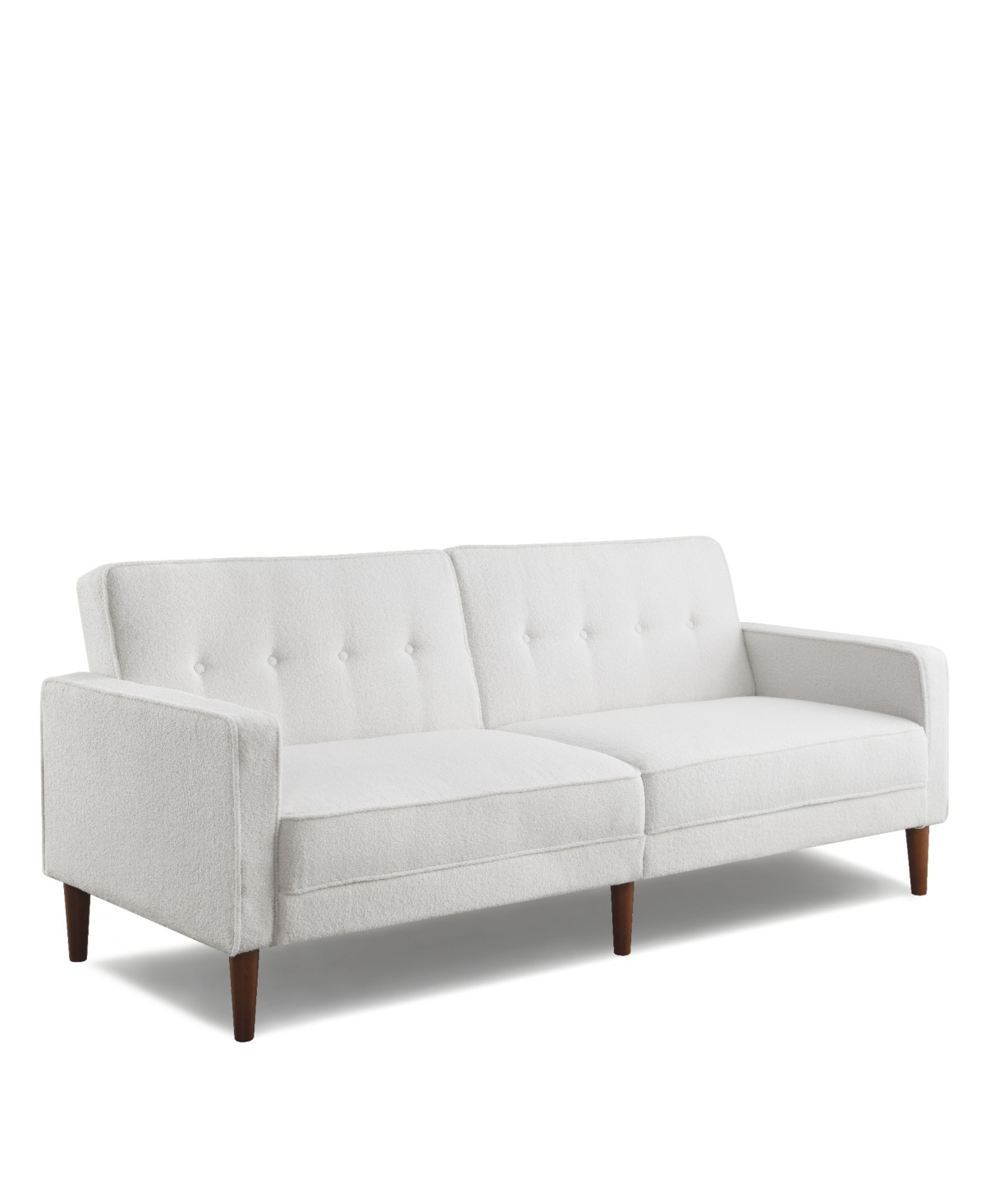 Gold Sparrow 80" Faux Fur Camden Convertible Sofa Bed, Created For Macy's
