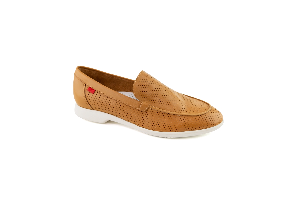 Womens Bayview Lane Slip on Venetian Loafer - Tan napa