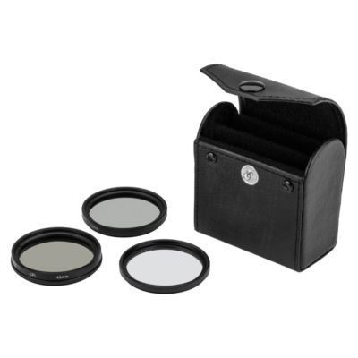 XC 35mm f/2 Lens, Bundle with 43mm Essentials Filter Kit and Lens Cap Tether