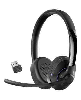 Delton 60X Wireless Headset with Noise Cancelling Microphone for Work ...