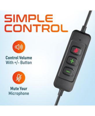 40Y USB/USB-C Mono Headset with Noise Canceling Mic (DWH40YAC)