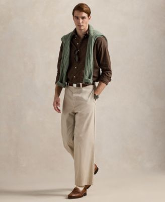 Men's Classic-Fit Plaid Twill Shirt