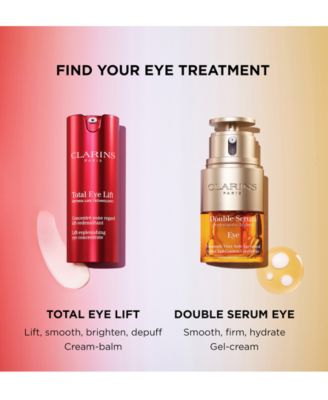 Clarins Total Eye Lift Eye Cream In Transparent