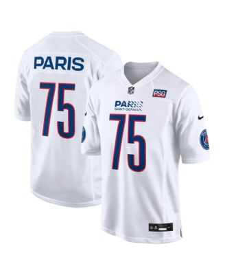Nike - Men's White Paris Saint-Germain 2025 Club World Cup X NFL Jersey